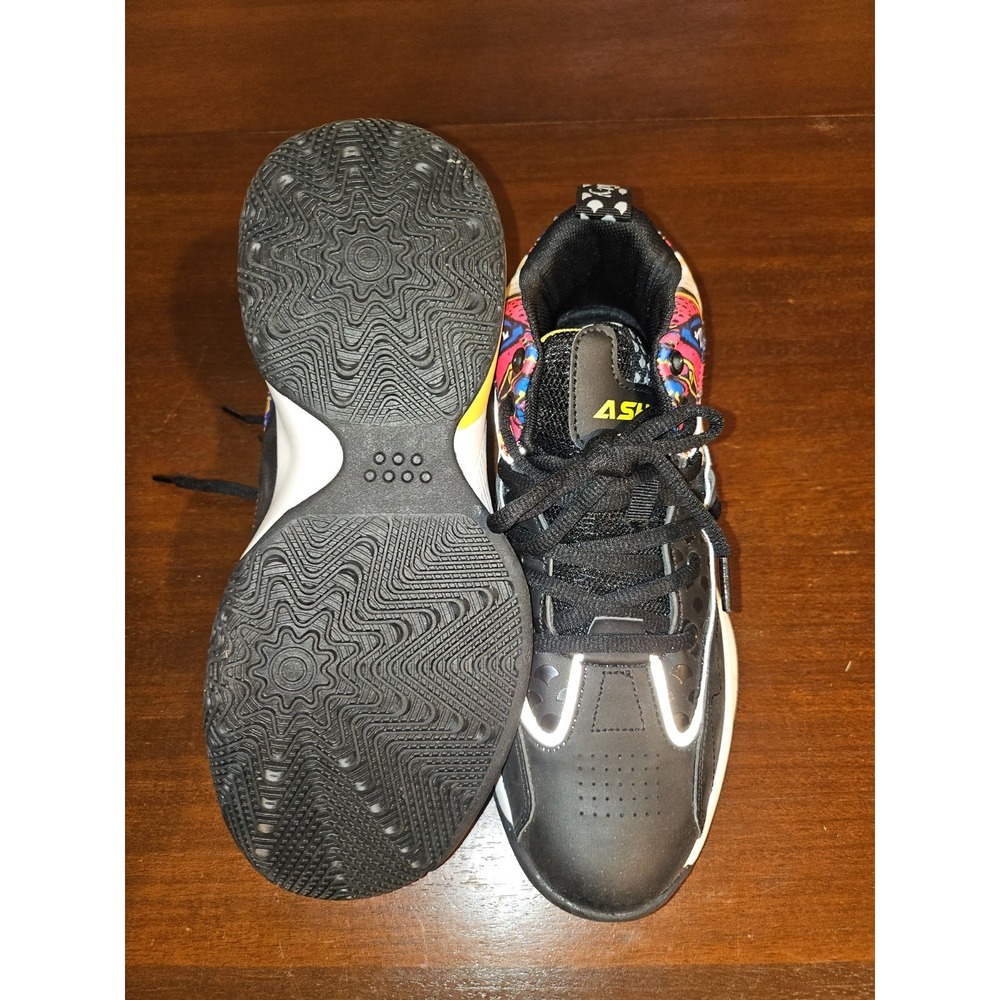 ASHION Basketball Shoes Boys High-Top Sneaker Non-Slip Sport Shoe Girl 6.5 Guy 8 - Picture 7 of 8